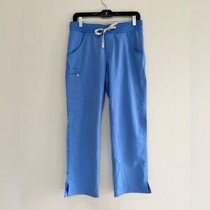 FIGS Women’s Kade Cargo Scrub Pants, Ceil Blue, S/P